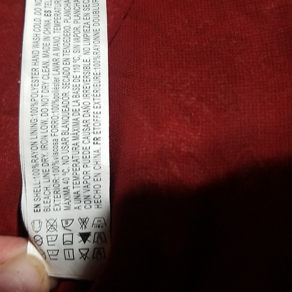 Forever 21 rust paisley print dress. Size small - Picture 9 of 9